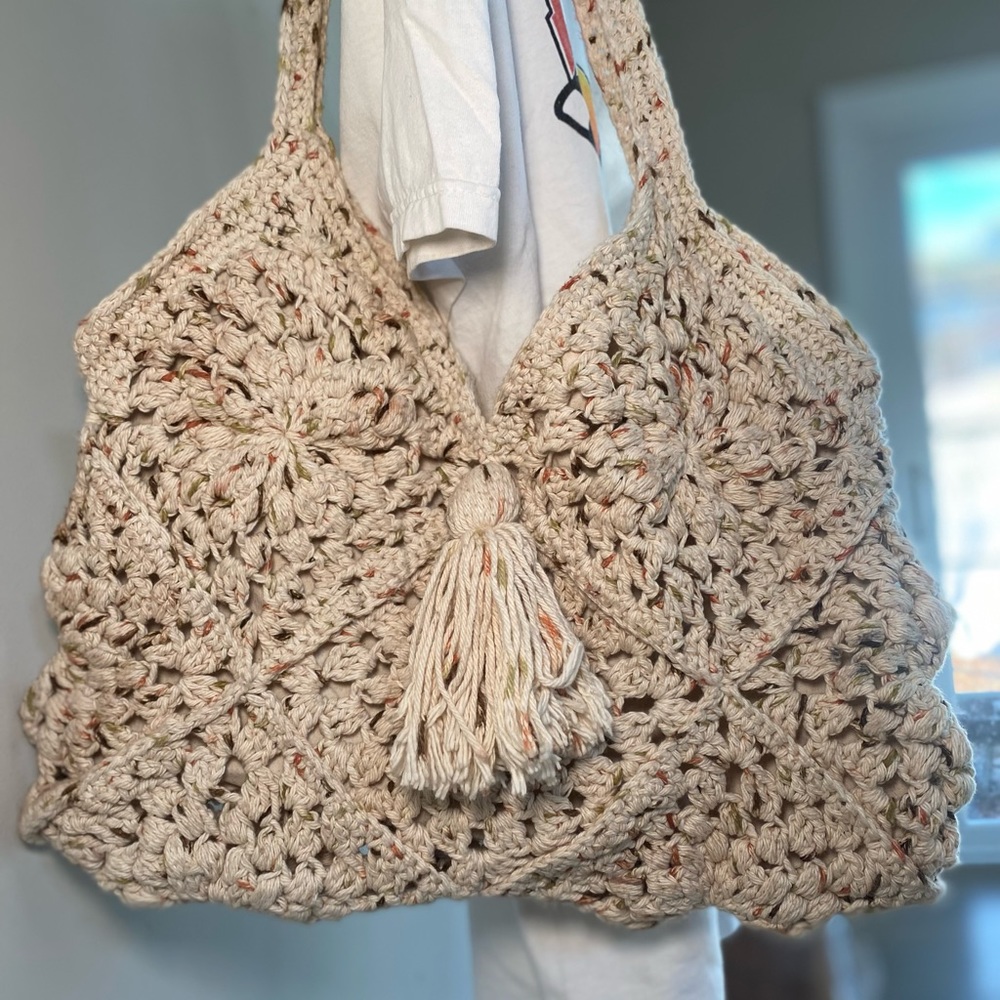 Handmade crochet bag